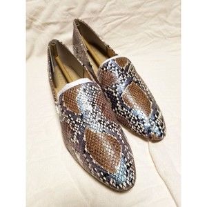 Women's Lorna Loafer by Naturalizer, pastel snake, Size 10.5/US 40.5/EU Medium